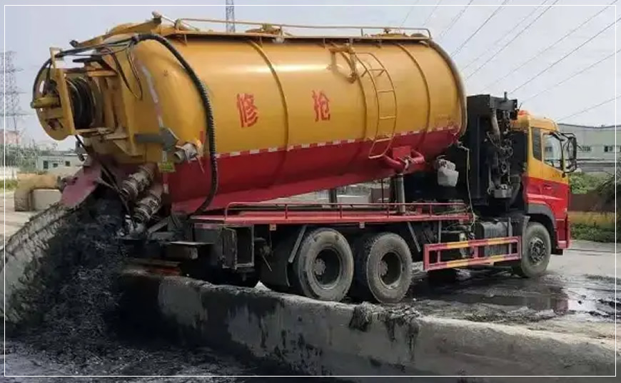 钦北沉淀池清理案例